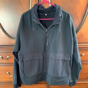 Free People Movement black pull over